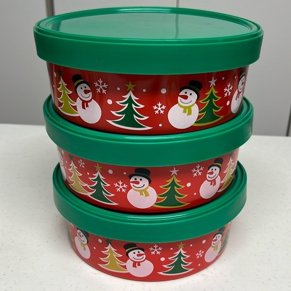 Holiday Time Other - Holiday Time 3 Pack Containers